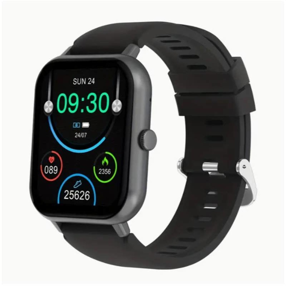 FOR GRAM - Black Smart Watch- 2" touch screen- Android and IOS- NEW IN BOX